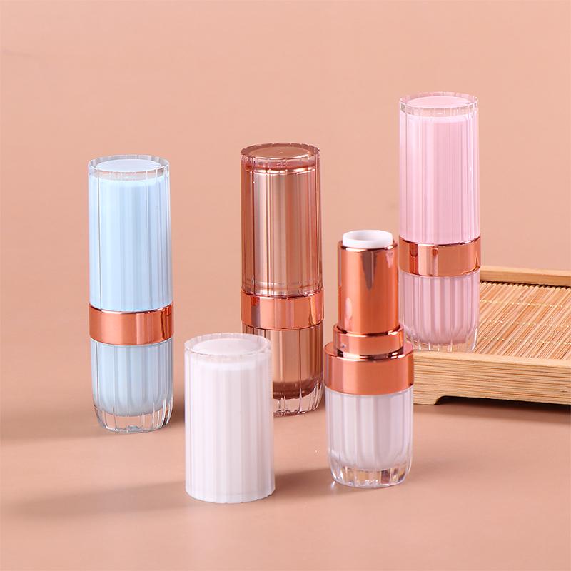 3,6 г Круглый тюбик для помады с пряжкой Пустые тюбики для бальзама для губ Упаковка для макияжа для путешествий для блеска для губ Пробные тюбики Контейнер для помады ручной работы