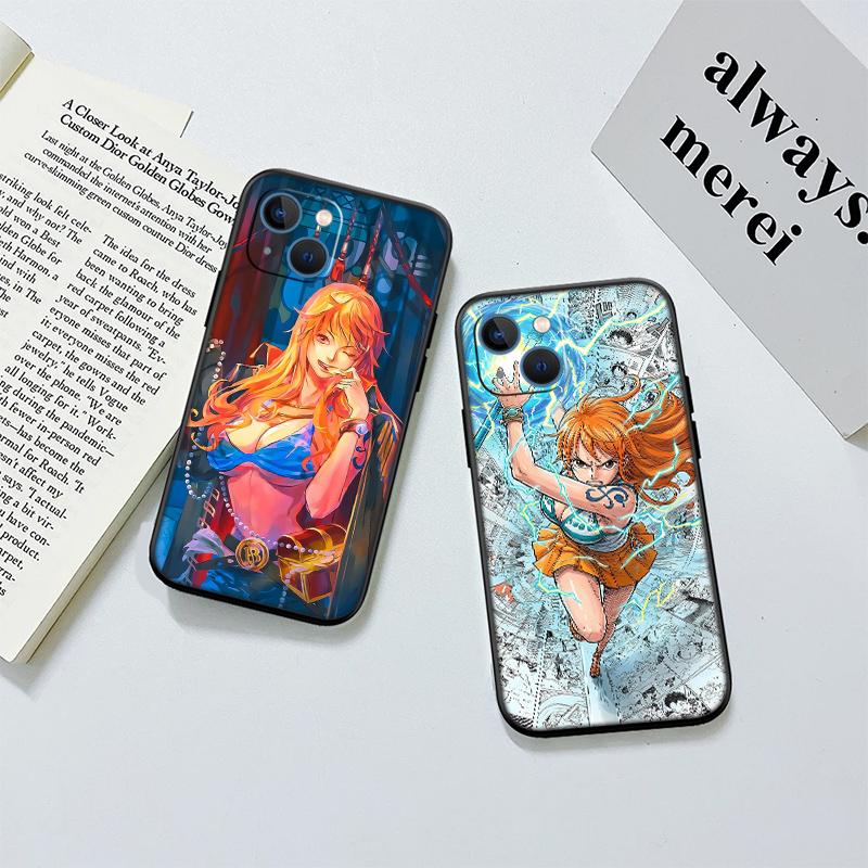 One Piece Nami New High-End Shell Phone Case for Redmi Note 13 14 Pro+ Plus A3 A3X 13X 13C 13R 14S 14C 14R