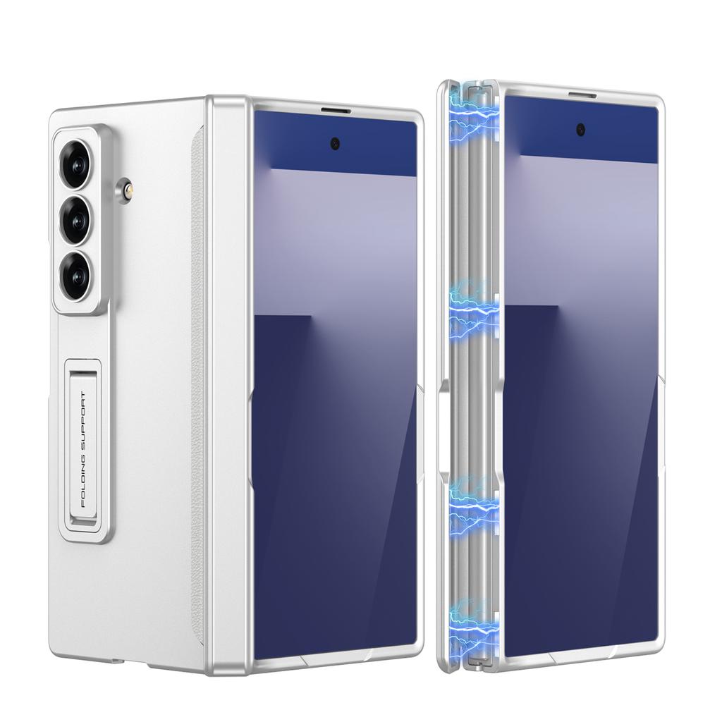 Чехол-книжка с магнитной петлей «Все включено» для Samsung Galaxy Z Fold 7 6 Ультратонкий Ударопрочный Чехол-подставка Матовый Чехол для Samsung Z Fold7