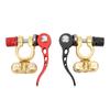 Quick Disconnect Battery Terminal High Temperature Resistant Brass Battery Clamp for Car