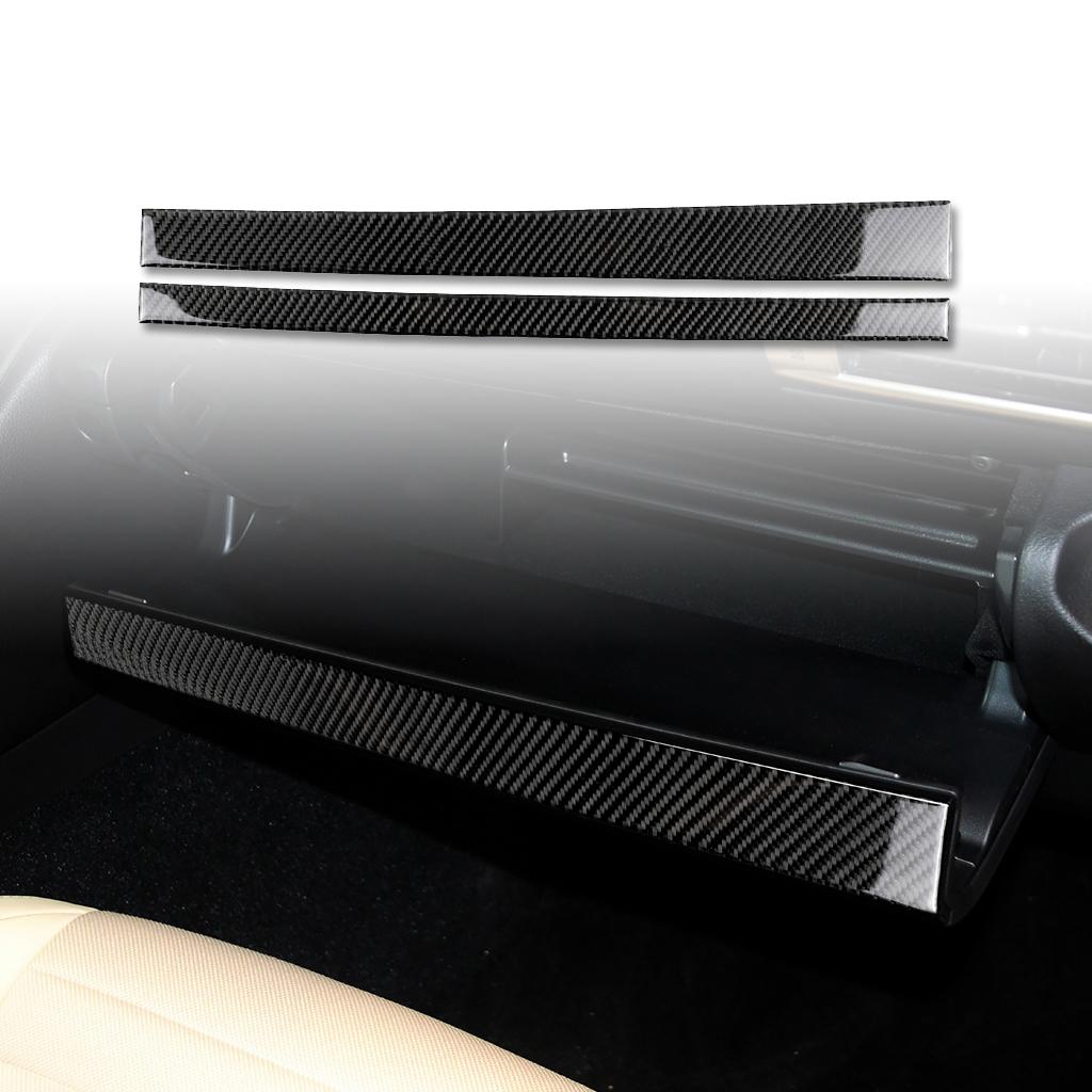 Для Lexus IS250 300 350C 2013-аксессуары автомобильные наклейки из углеродного волокна для внутренней панели для хранения инструментов