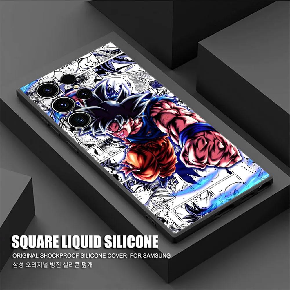 Dragons-Ball Super Z Manga Phone Case For Samsung Galaxy S25 S24 S23 S20 S21 FE S26 S22 Ultra S26 Plus S25FE Soft Silicone Cover