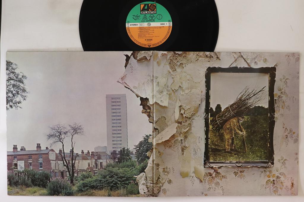 LP Record LED ZEPPELIN - Untitled K50008 ATLANTIC Europe Rock Used