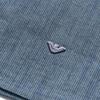 Emporio Armani Однотонная квадратный вырез однобортная рубашка с коротким рукавом Мужские рубашки Синий 6R1CA6-1DRLZ-0941