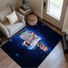 Football Player Action Floor Rug Office Rug Design for Foyer Entryway Study room Living Rooms Antislip Carpet Office home decor Gift for Festivals