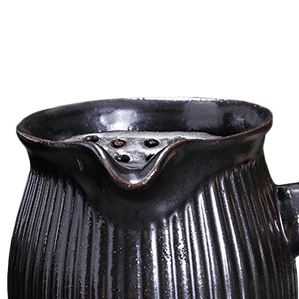 Чайник фарфоровый одинарный с боковой ручкой для кухни, пикника, кемпинга, отеля