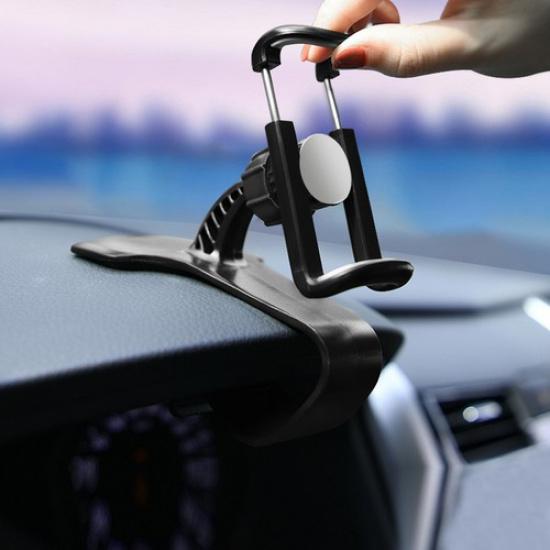 Car Dashboard Holder HUD Mount Clip For Mobile Cell Phone GPS Adjustable Stand