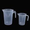 Пластиковый мерный стакан с ручкой-шкалой Прозрачные мерные стаканы Вложенные