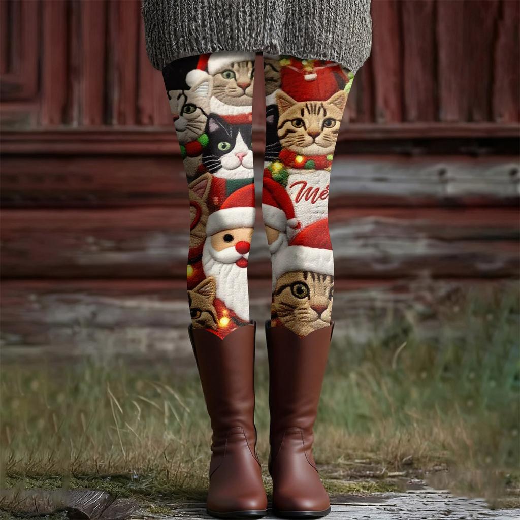 Женские повседневные модные уличные брюки для йоги с принтом на Хэллоуин, облегающие эластичные укороченные брюки