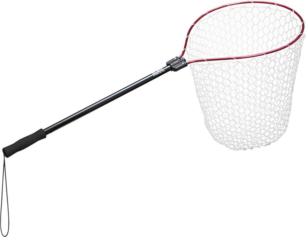 PROX Rubber Landing Clear PX70419CRK Rubber Net, 19-inch, Net, (Fish-Friendly Net)