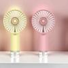 Portable Handheld Spray Fan USB Rechargeable Fast Cooling Fan Handheld Misting Fan  Hot Weather
