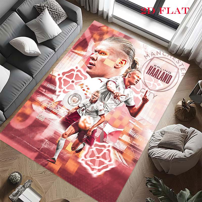 Vinicius Jr. Rise Poster Carpet Rug for Living Room Bedroom Home Sofa Decoration,Kids play Nonslip Floor Mat