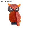 Custom Handmade Arcylic Owl Animal Brooch Autumn Sweater Bag Safety Brooch Pins Clothing Accessories Brooches for Women