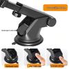 Пластиковый автомобильный держатель для телефона с гравитационным механизмом и основанием с двойным зажимом для воздуховода