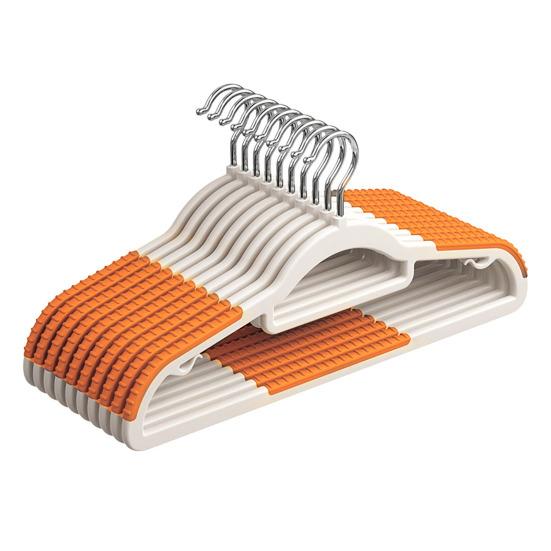 1/5/10pcs Clothes Hanger Anti-slip Rotary Smooth Anti-scratch No Deformation Wet Dry Dual Use