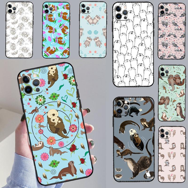 Чехол для телефона с рисунком морской выдры для Samsung Galaxy S26 S23 Ultra S20 S21 S22 S24 S25 Plus S10 S25 FE Чехол Coque