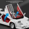 1/24 Lamborghini LP500S Суперкар Модель Игрушечной Машинки Колесо Рулевое Управление Звук и Свет Детская Игрушка Коллекционные Предметы Подарок на День Рождения
