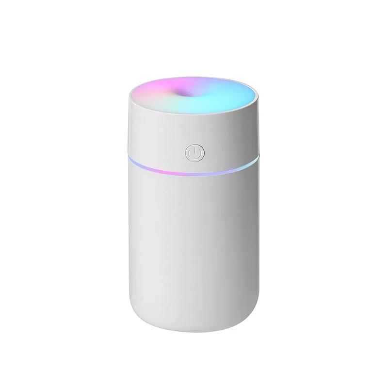 Красочный портативный увлажнитель воздуха с USB-зарядкой, беспроводной, для дома и автомобиля, мини-распылитель воздуха, аромадиффузор для эфирных масел.