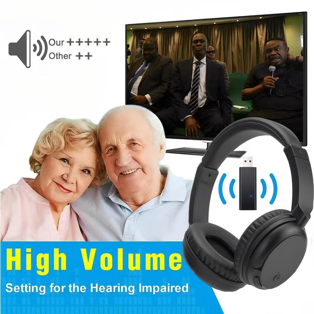 Беспроводные наушники для телевизора для пожилых людей