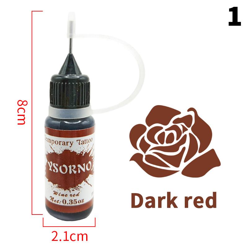 Multi-Colors Tattoo Ink Body Art Pigment Professional Beauty Paints Makeup Tattoo Supplies Semi-Permanent Liquid Tattoo Paste