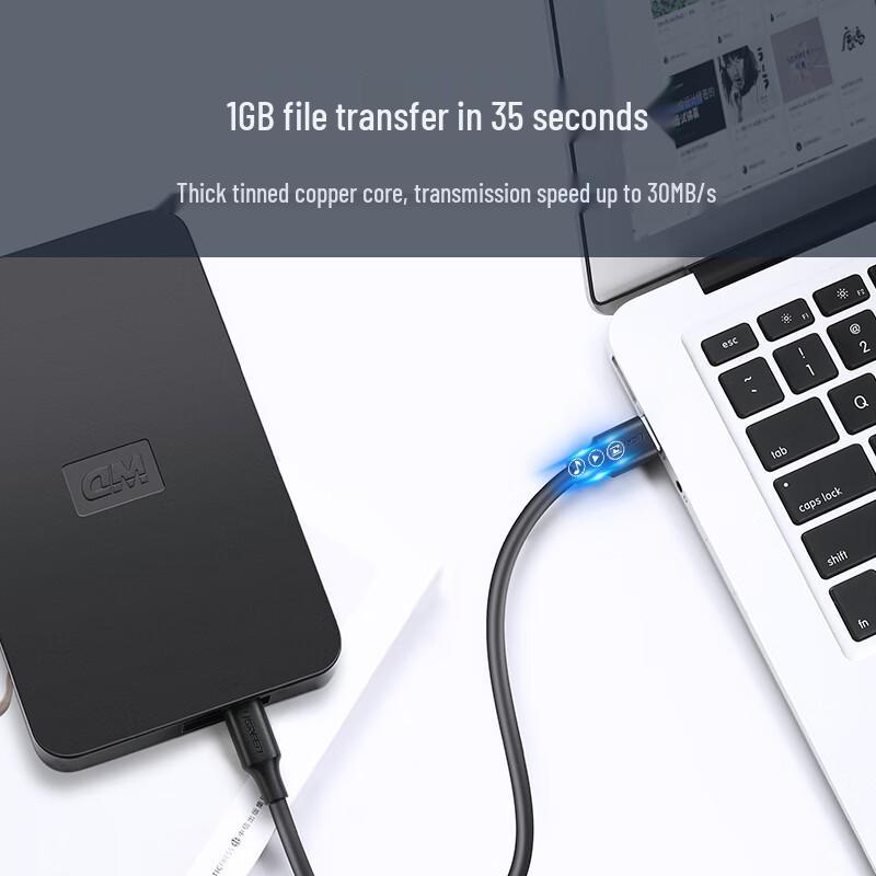 Ugreen USB 2.0 на Mini USB Кабель для передачи данных и зарядки