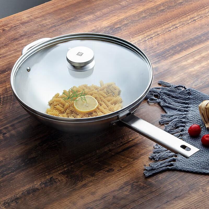ZWILLING JOY Series 30cm Stainless Steel Chinese Wok