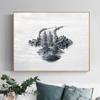 Black And White Alligator Photo Everglades Wildlife Wall Art Canvas Print Animal Poster for Gift Living Room Home Decor Cuadros