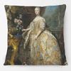 Nobles And Grand Ladies Cushion Covers European Oil Painting Woman Girls Decorative Pillow Case