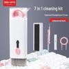 7-in-1 Portable Keyboard & Earphone Cleaning Kit with Keycap Puller