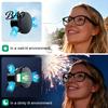 LED Indicator Light Cover Camera Privacy for Meta Smart Glasses, Signal Friendly Dimmable Interference Sticker with Snap And Slide Design, Easy
