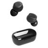Kashimura [Ultra-Lightweight & Bean-Shaped] True Wireless Earbuds with AAC, IPX4 Waterproof, and Type-C Charging Case, Black, BL-141