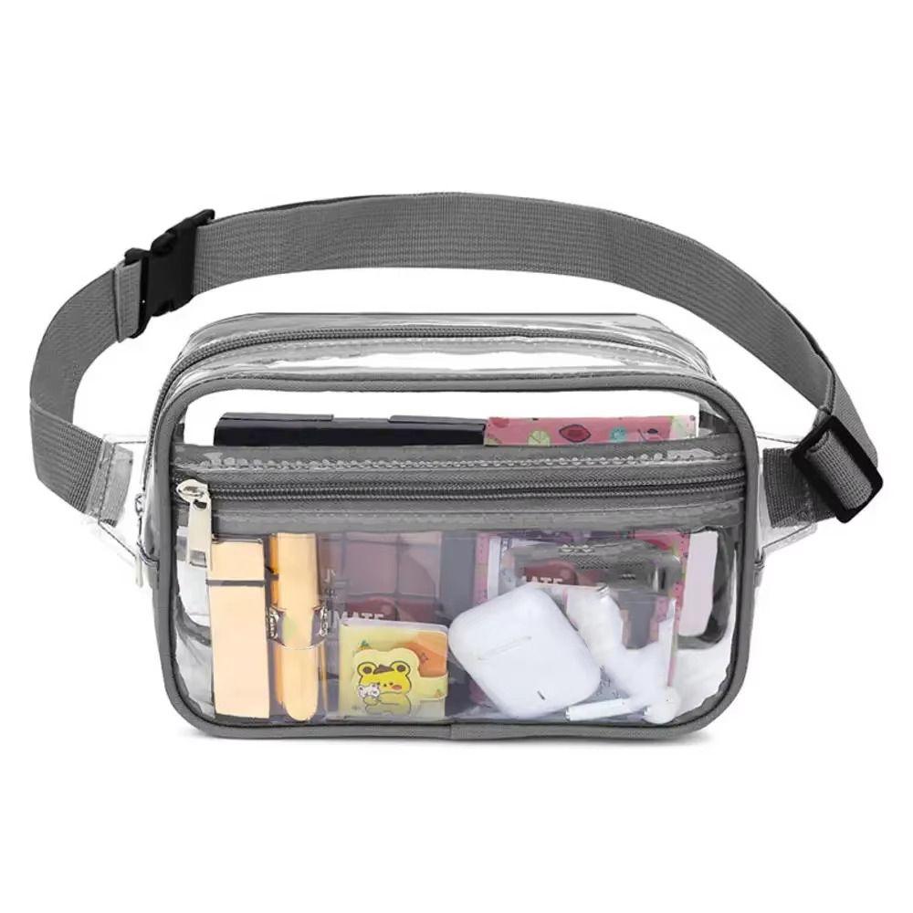 Sport Transparent Waist Bag Phone Bag Men's Crossbody Bag Casual Fanny Pack Women