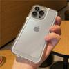 Роскошный прозрачный противоударный бронированный чехол для iPhone 16 15 14 13 12 11 Pro X XR XS Max 7 8 Plus прозрачный бампер жесткий акриловый чехол