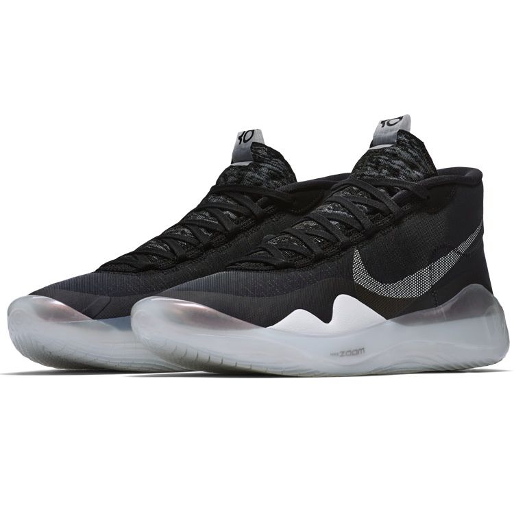 Nike Zoom KD 12 EP Кроссовки унисекс The Day One Черный металлик-серебристый-белый AR4230-001