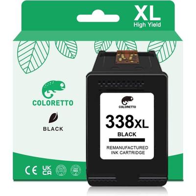 338 XL 343 XL Восстановленные картриджи для HP 338XL 343XL Photosmart B8330 B8350 2605 2610 2710 Deskjet 460 5740 6540