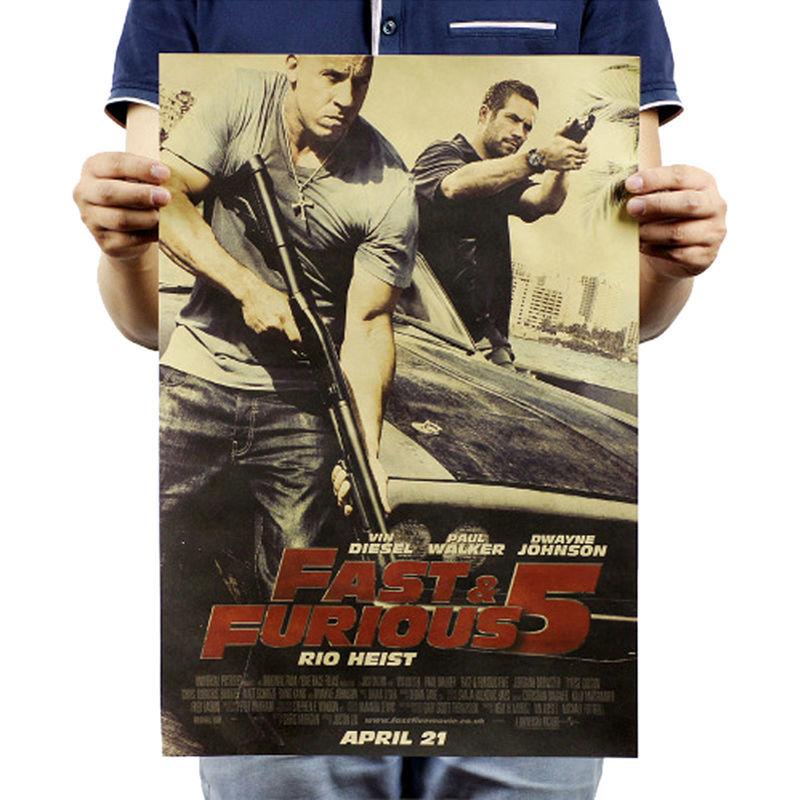 Ностальгический классический постер фильма Титаник Форсаж Бар Кафе Декор Стены Картина