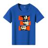 The Good the Bad and Ugly Print Teenage T-shirt Boys Casual Punk Wild Round Neck Short Sleeve Teenage Children Colorful Tops Tee