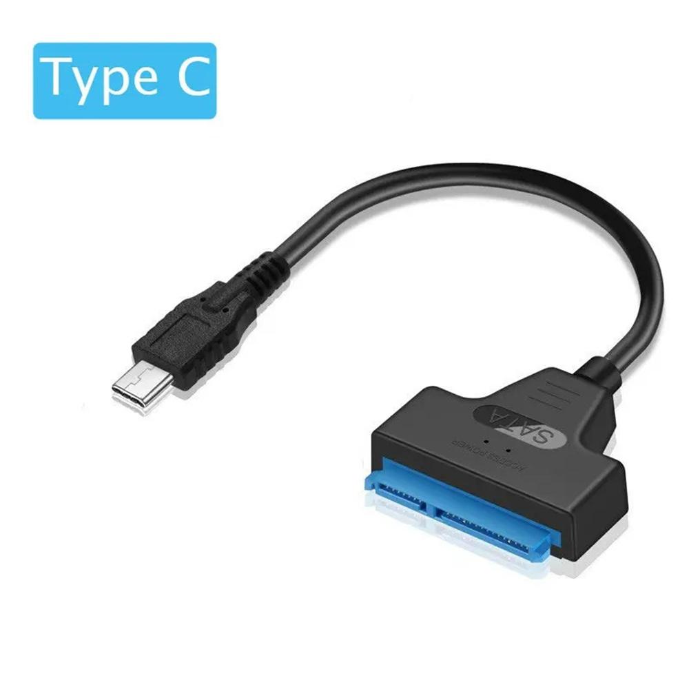 Адаптер кабеля USB 3.0 SATA До 6 Гбит/с Удлинитель Компьютерные кабели Разъемы Поддержка 2,5-дюймовых внешних SSD HDD Жестких дисков USB