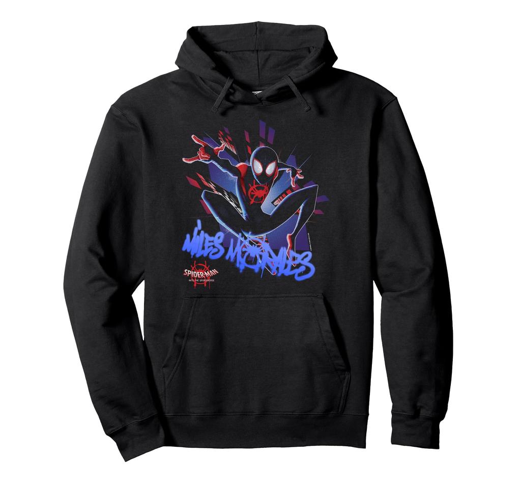Marvel Spider-Man Into the Spider-Verse Graffiti Explosion Hoodie