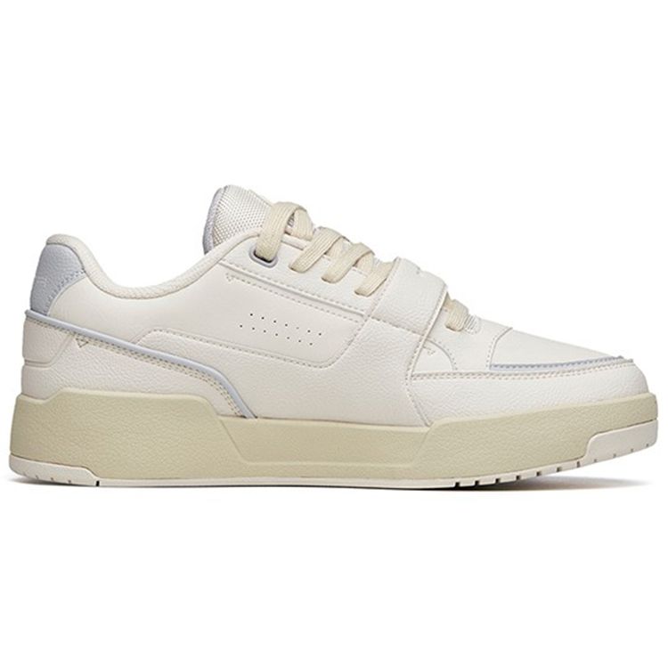 Anta Lifestyle Series Non-Slip Shock Absorbing Durable Low-Top Sneakers Men Sneakers Gray 912218067-1