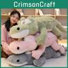 Plush Crocodile Toy Cartoon Animal Doll Long Pillow Children Holiday Doll Gift