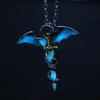 Luminous Vintage Dragon Sword Pendant Necklace Pendant Necklace Jewelry Glow In The Dark