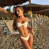 2Pcs/Set Women Bikini Set Breast Pads Steel Support Adjustable Straps Bra High Waist Bottom Set Quick Drying Swimwear