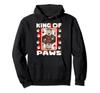 Shiba Inu Paw King King of Hearts Cute Shiba Inu Dog Hoodie &