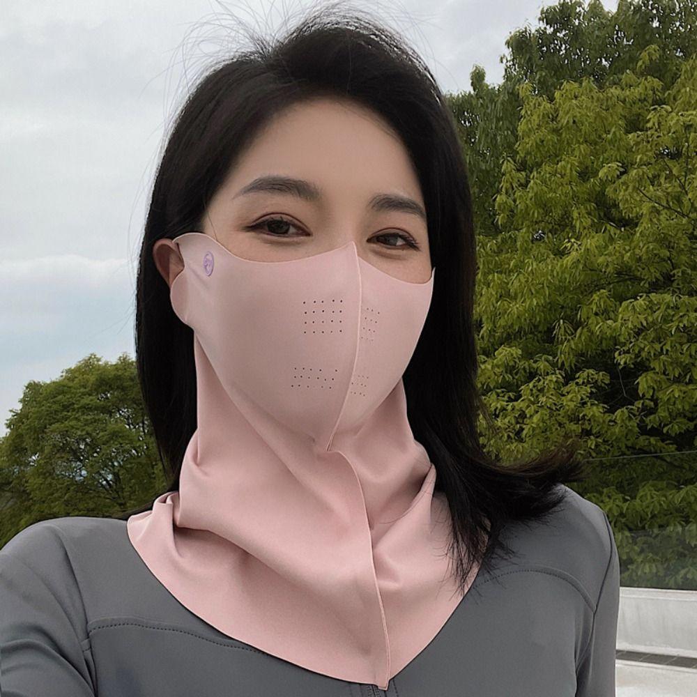 Шарф Ice Silk Anti-UV UPF50+ Sunshade Face Mask Fashion Sun Protection Mask Cycling