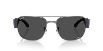 Солнцезащитные очки GUNMETAL POLAR DARK GREY 0RB3756CH Поляризационные [Ray-Ban] 004/K859