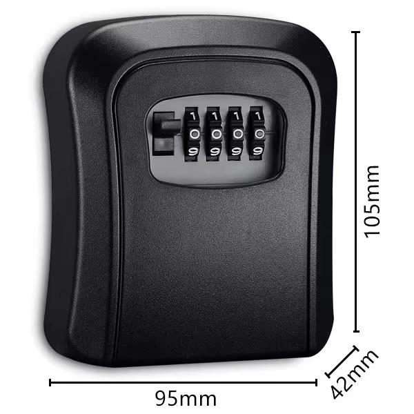 Password Lock Box Durable & Waterproof Plastic with Password Unlock Polished Finish & Anti-Theft Feature Great Factory Price