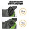 Pet Carrier Backpack Large Capacity Zipper Closure Hands-Free Mesh Sling Bag Breathable Design Mesh Cloth Crossbody Shoulder Bag