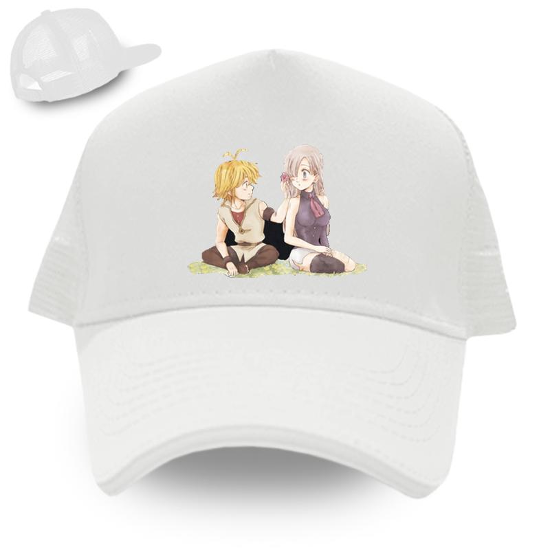 Бейсболка для взрослых «Семь смертных грехов», японская анимация, унисекс, женские кепки, модная шляпа в стиле хип-хоп