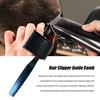 2Pcs Barber Fade Comb Anti-static Men Curved Blending Flat Top Hair Clipper Guide Haircut Comb Home Salon Professional Hairdresser Styling Comb